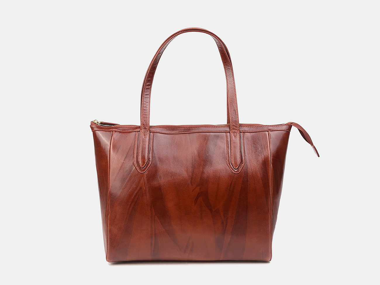 

Женская кожаная сумка "Ингрид" (коньяк), Коричневый, W0043 Cognac
