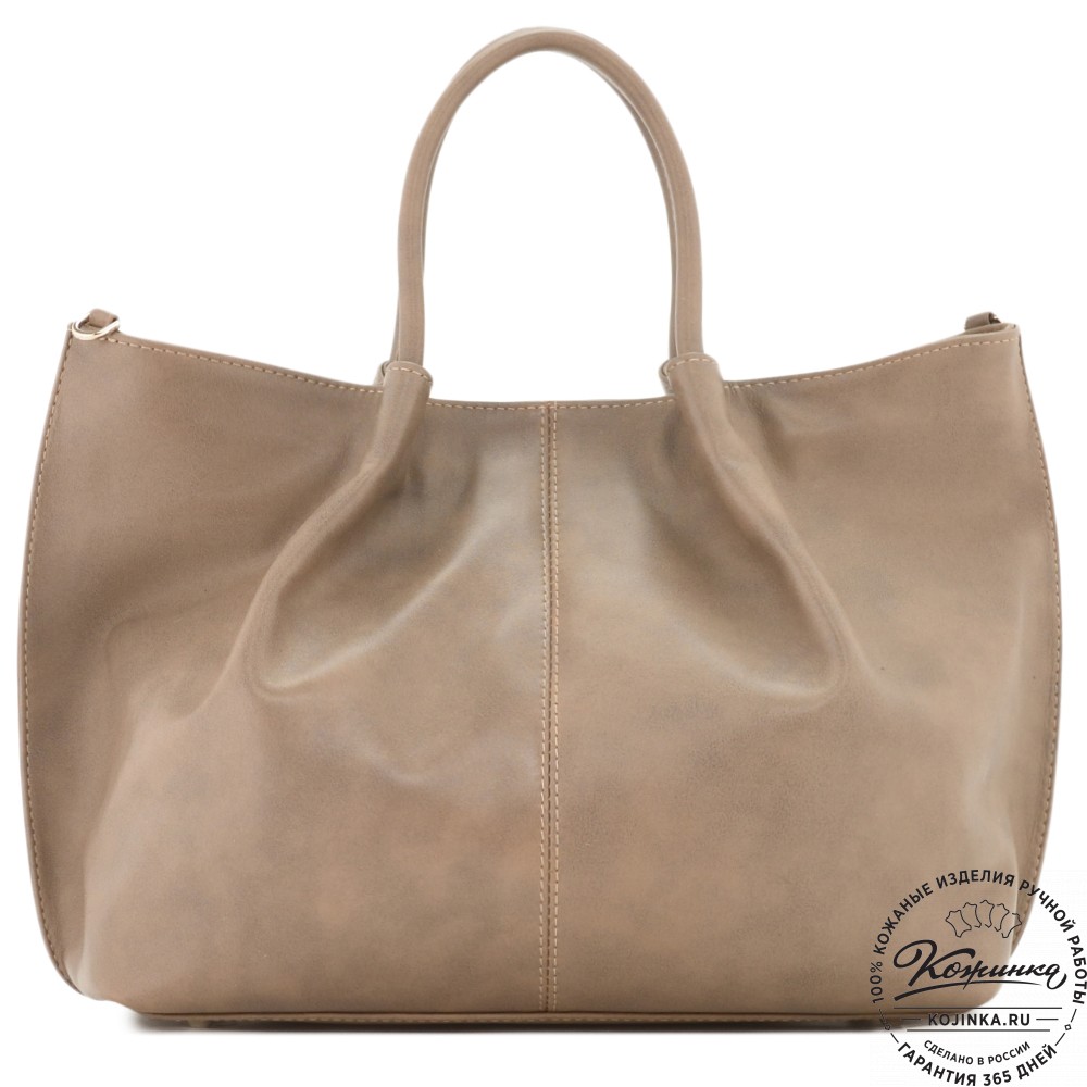 Женская кожаная сумка "Лира" (кофе)