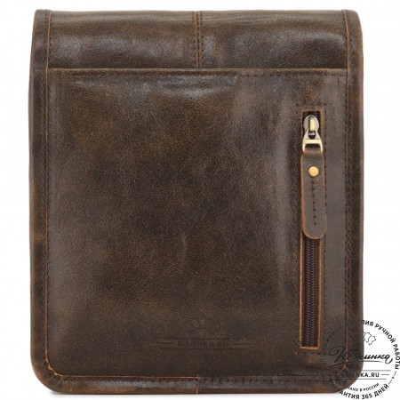 Кожаная сумка "Митчел мини" (коричневая наппа)