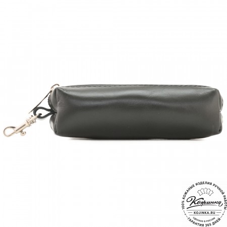 Кожаная ключница «Мальта нью» (черная)