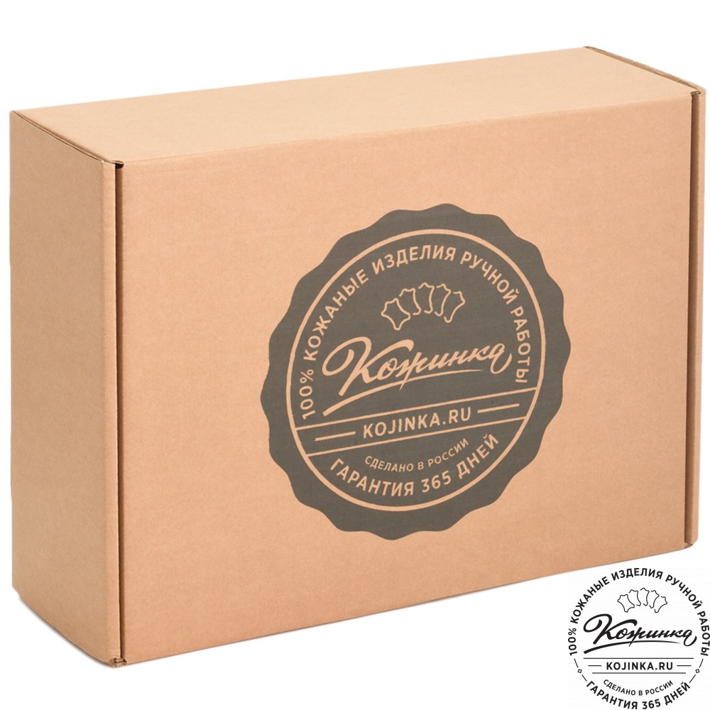 Кожаная сумка ручной работы "Париж" - с ручкой (глянец старение)