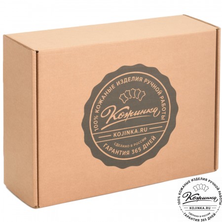 Кожаная сумка ручной работы "Париж" - с ручкой (глянец старение)