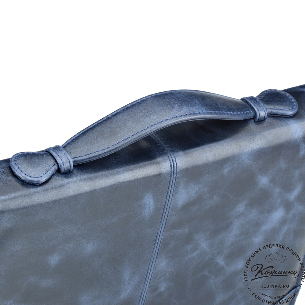 Папка для документов "Атташе" (синий антик)