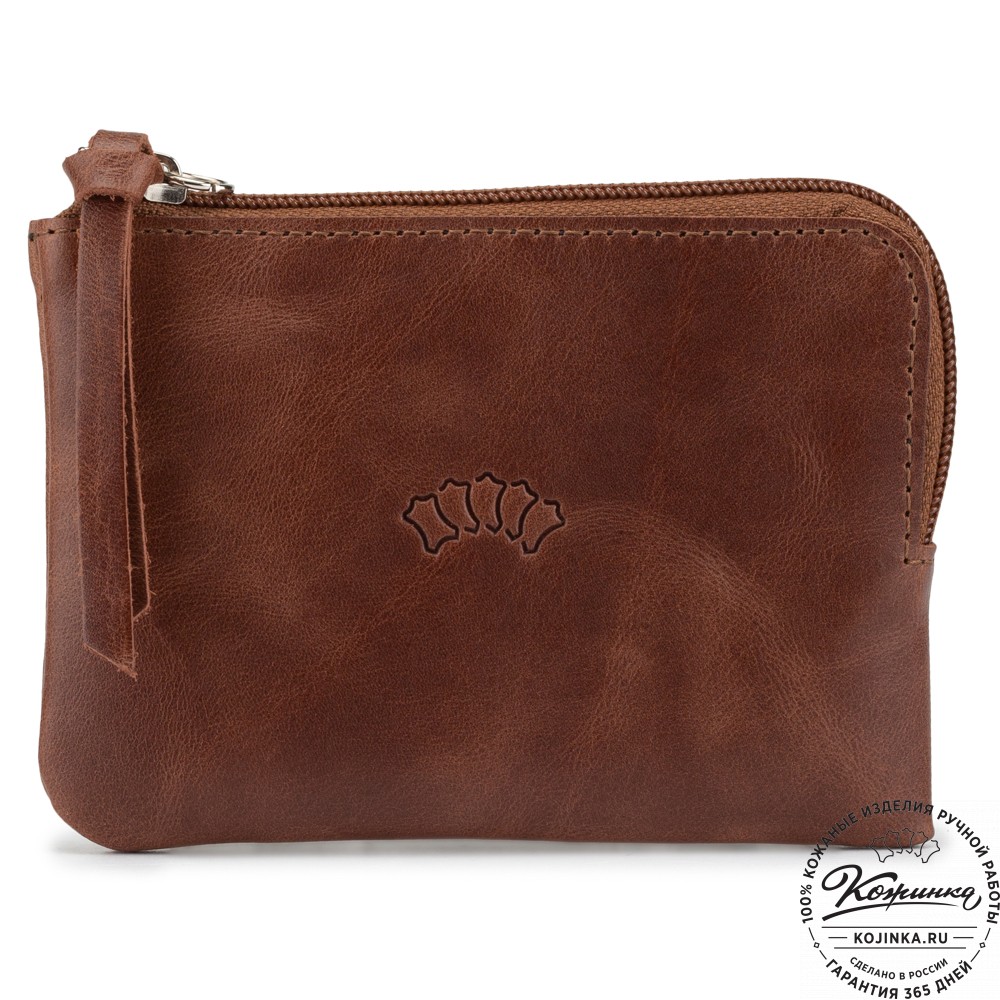 Кожаный кошелёк "Баден" (коричневый)