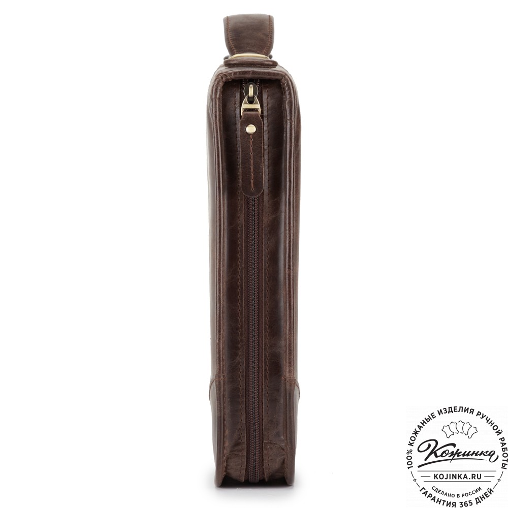 Папка для документов "Атташе" (тёмно-коричневый антик)