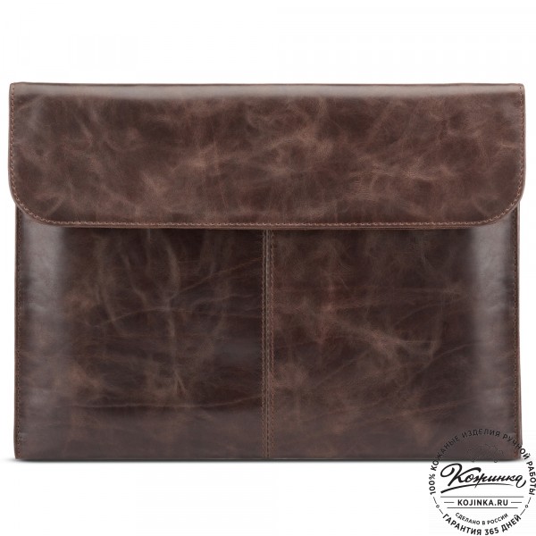 Папка для документов "Линда" (тёмно-коричневый антик). фото 1