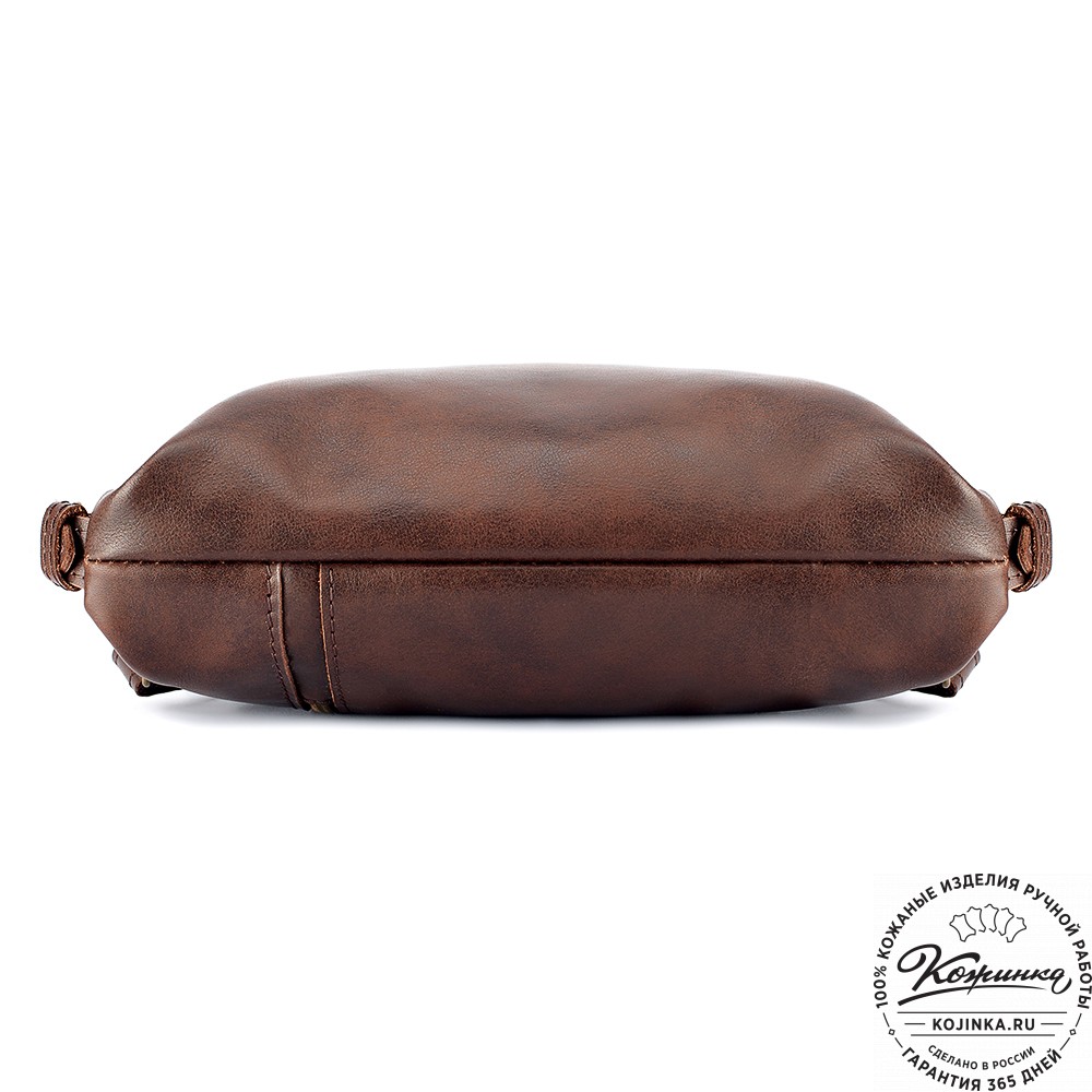 Женский кожаный рюкзак "Салоники" (коричневый)