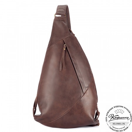 Кожаный рюкзак "Африка" (коричневый)