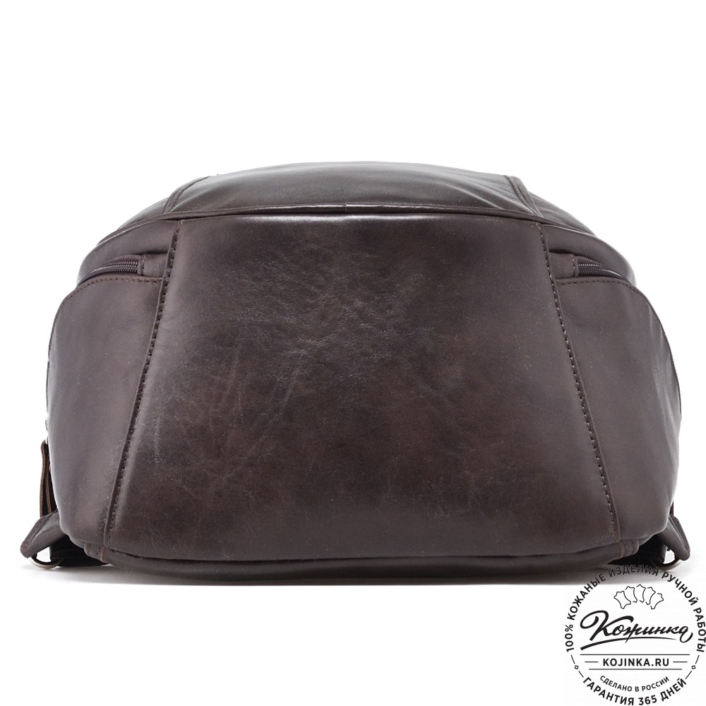  Кожаный рюкзак "Ланселот" (коричневая гладкая кожа)