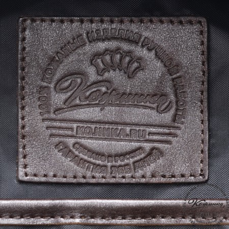  Кожаный рюкзак "Ланселот" (коричневая гладкая кожа)