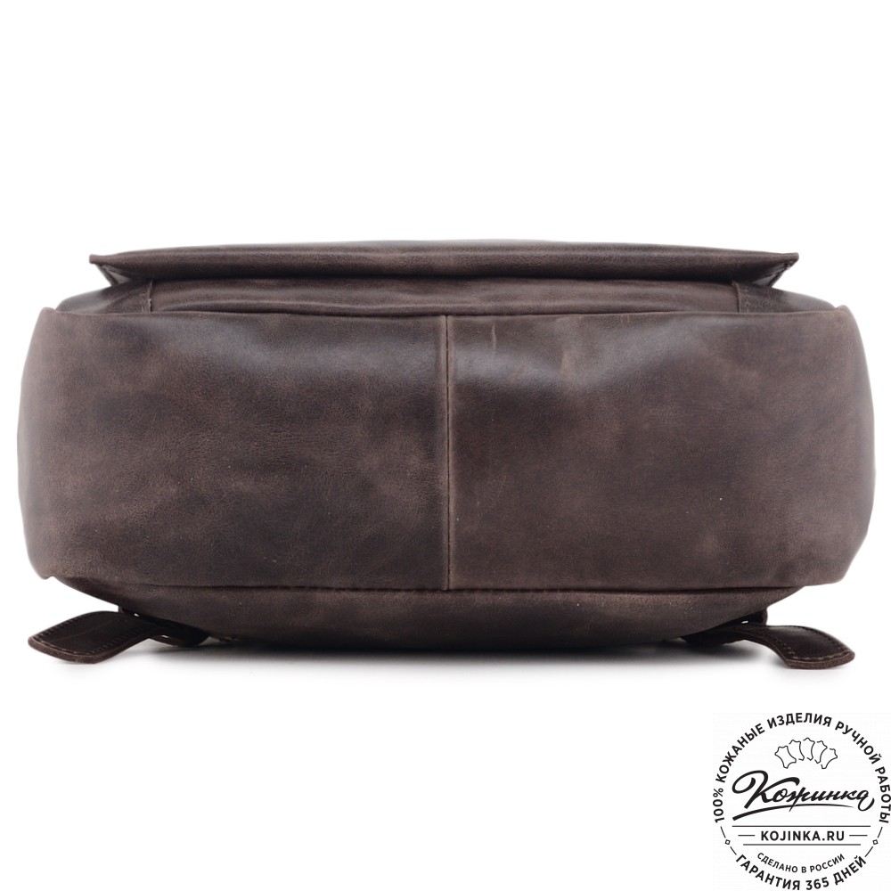  Женский кожаный рюкзак "Джессика" (темно-коричневый антик)