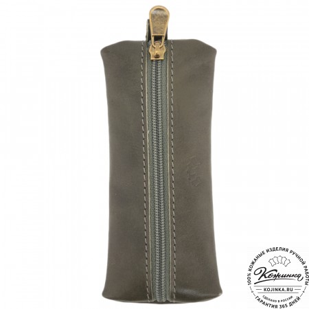 Кожаная ключница «Соло» (хаки)