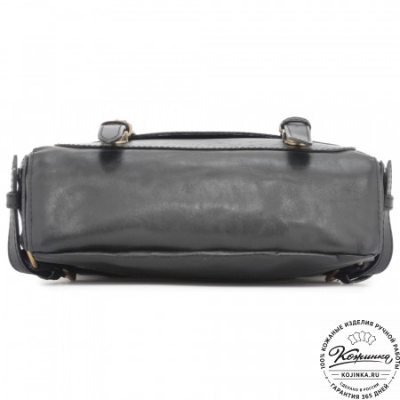 Кожаный рюкзак "Рафаэль""Лев" (черный)