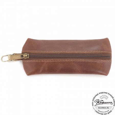 Женская кожаная сумка "Ванесса" (коньяк глянец)