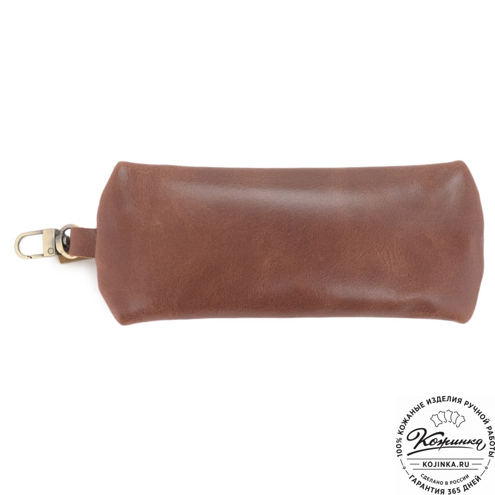 Женская кожаная сумка "Ванесса" (коньяк глянец)