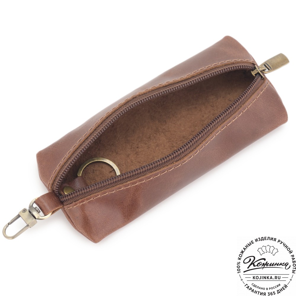 Женская кожаная сумка "Ванесса" (коньяк глянец)