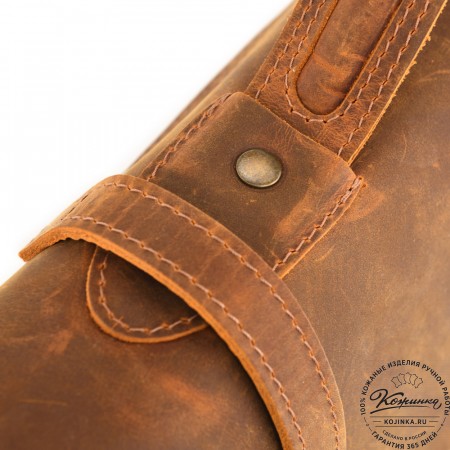  Кожаный портфель "Англетер" (рыжий крейзи)