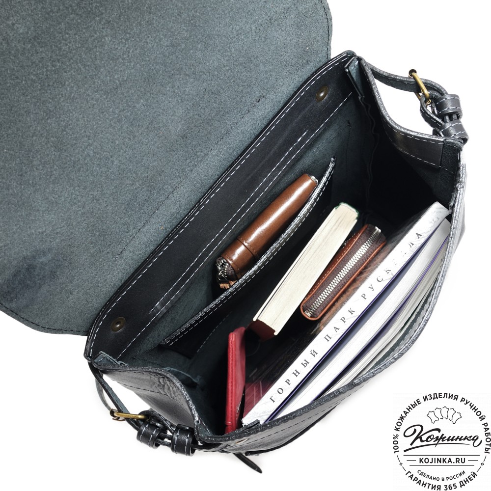 Кожаный рюкзак "Рафаэль""Ведьмак" (черный)