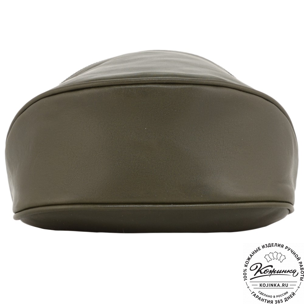 Женская кожаная сумка "Либерти" (хаки)