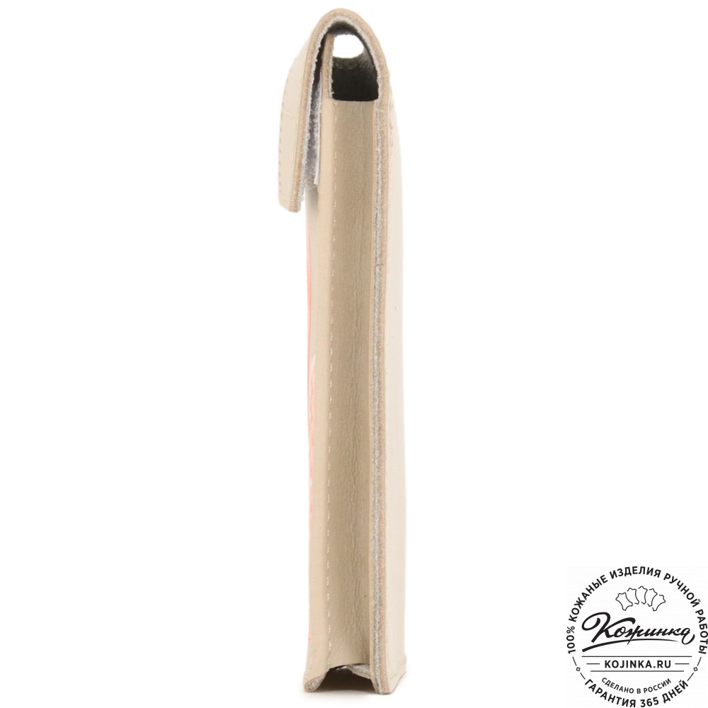 Кожаный футляр для очков "Марокко" "Фламинго"