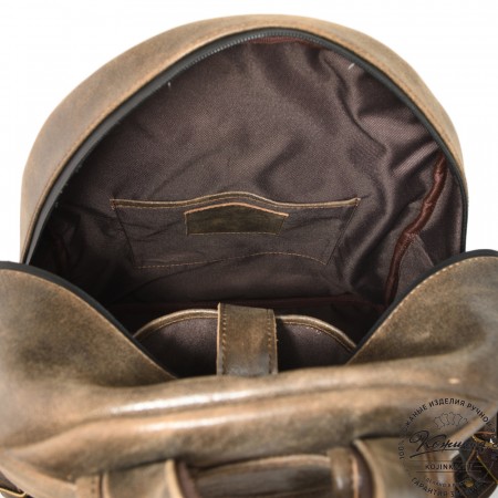 Кожаный рюкзак "Старк" (коричневая наппа)