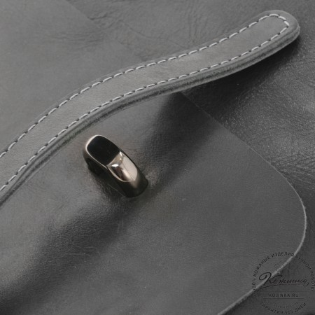 Кожаный портфель "Англетер" (черный)