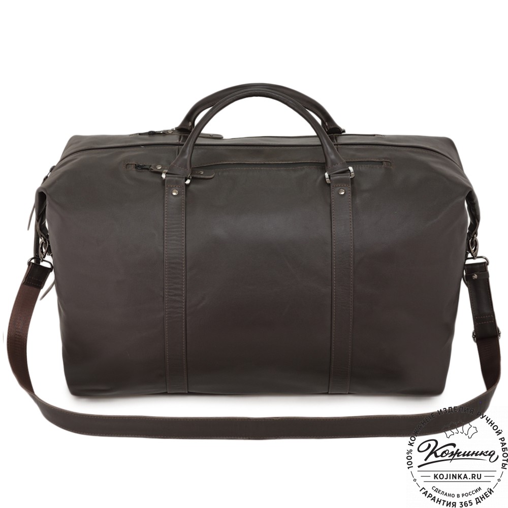 ККожаная дорожно-спортивная сумка "Англия БИГ" (коричневый)