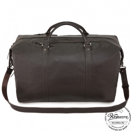 ККожаная дорожно-спортивная сумка "Англия БИГ" (коричневый)