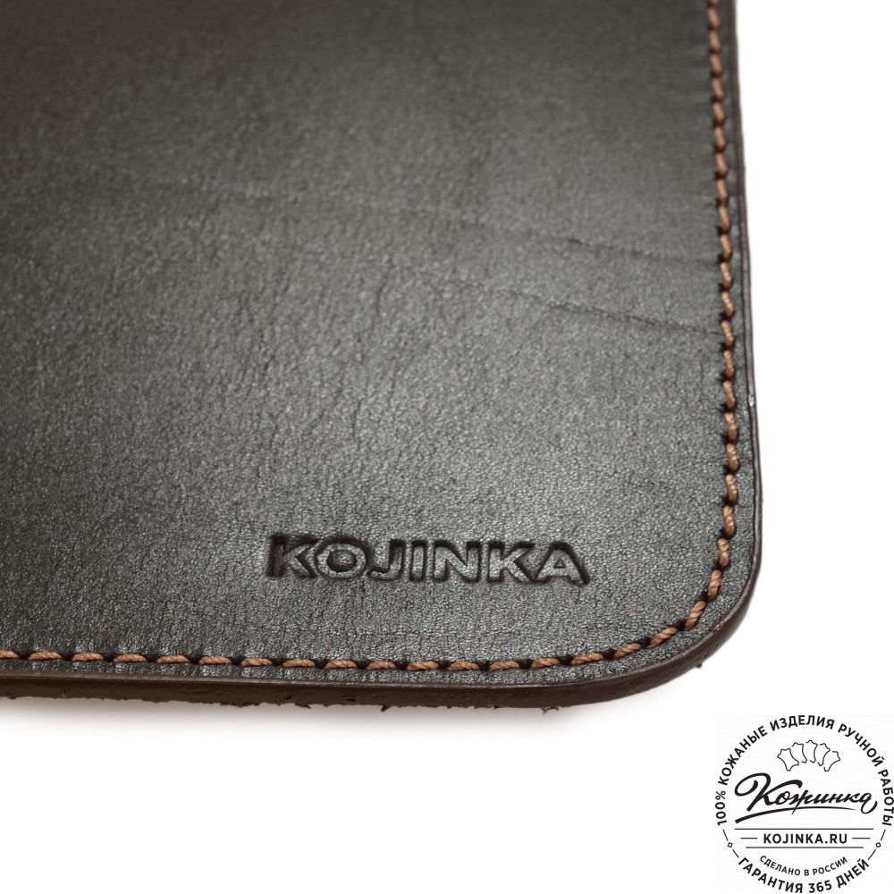 Бювар кожаный для рабочего стола (коньяк)