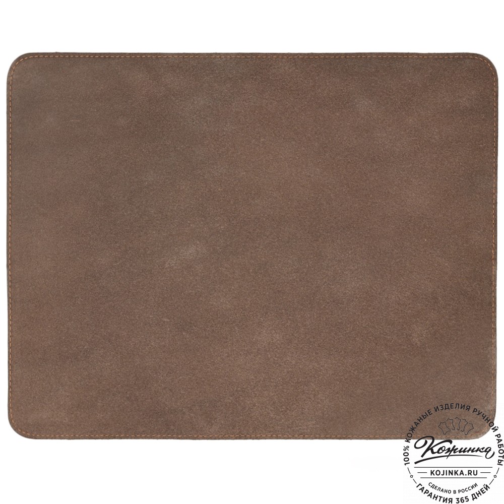 Бювар кожаный для рабочего стола (коньяк)