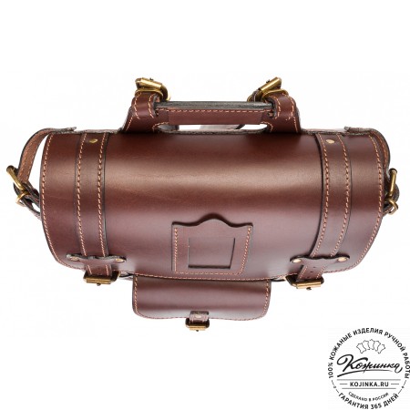 Кожаный ранец "Максимус 3" (коричневый)