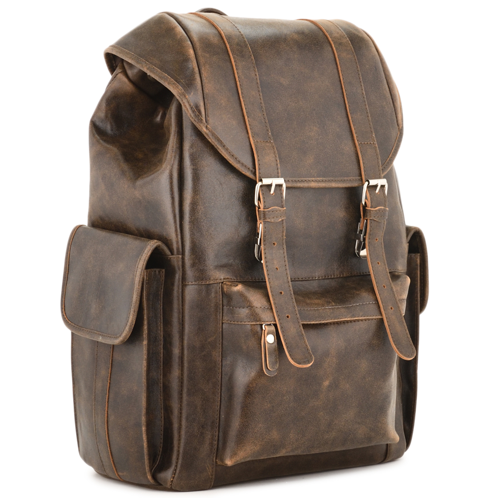 Кожаный рюкзак "Ганнибал" (коричневая наппа)
