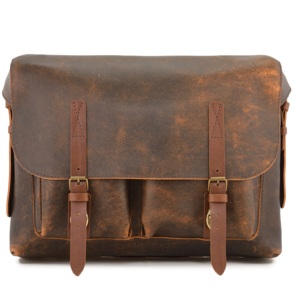 Кожаная сумка "Форман" (коричневый эксклюзив)