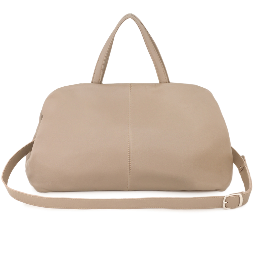 Женская кожаная сумка "Испания" (капучино)