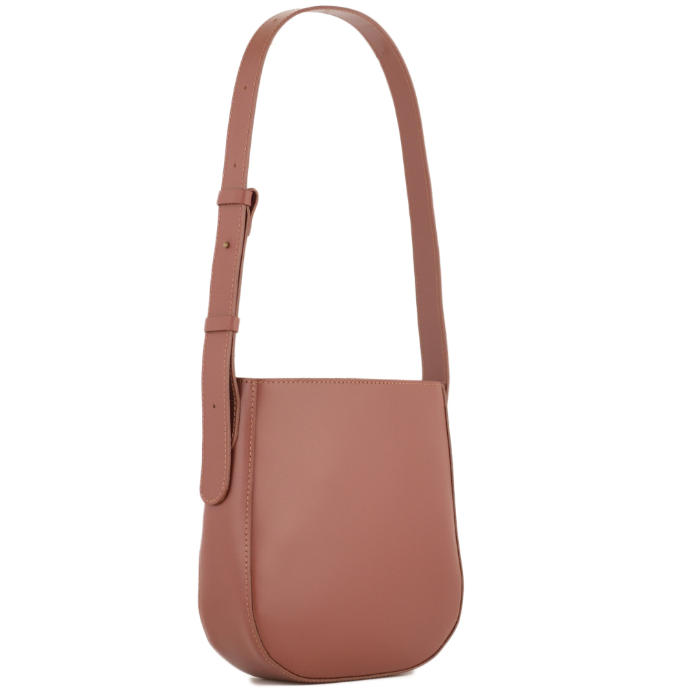 Женская кожаная сумка "Кантри" (коньяк)