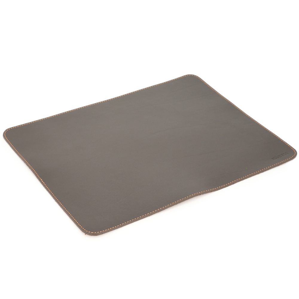 Бювар кожаный для рабочего стола (коньяк)